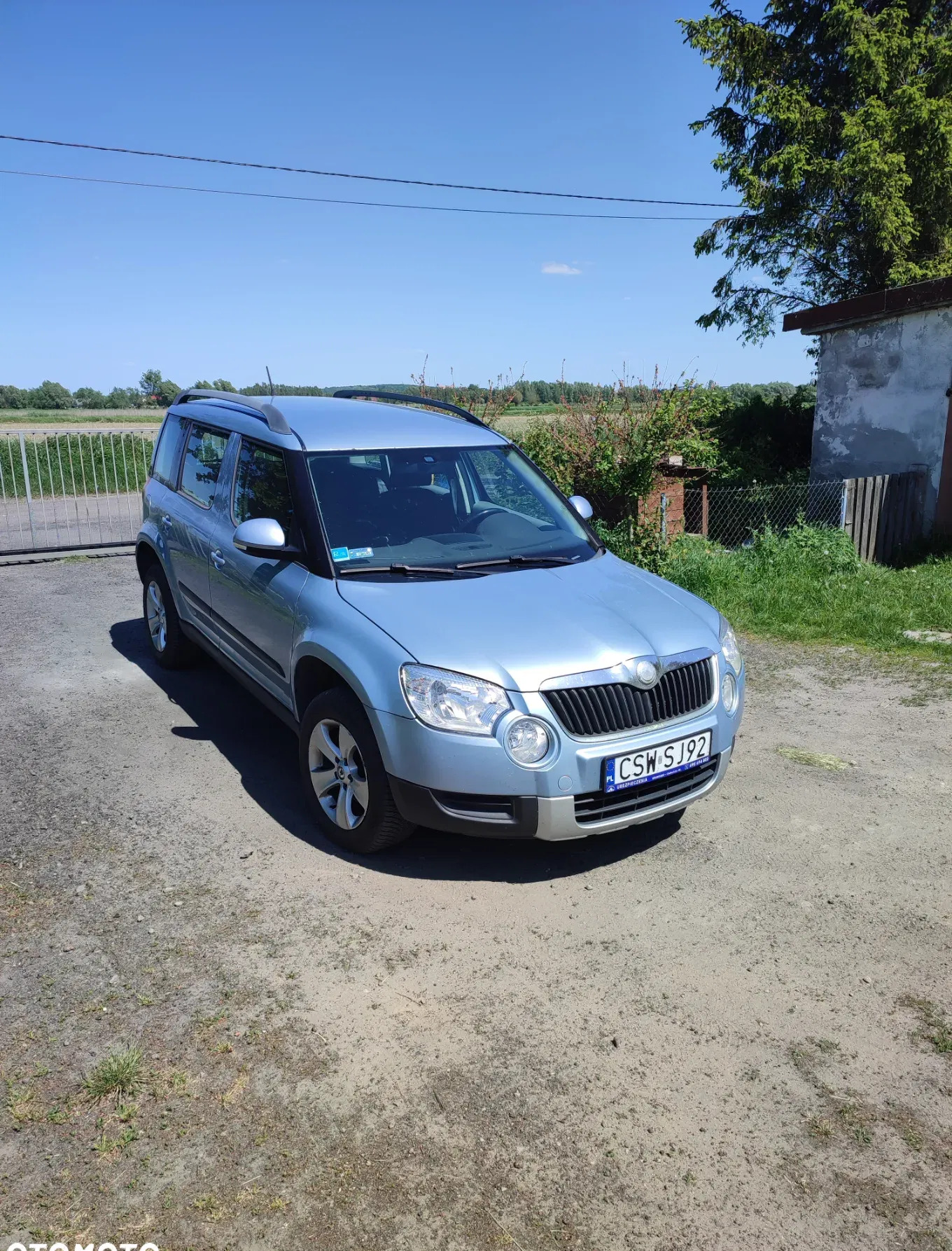 Skoda Yeti cena 23500 przebieg: 297608, rok produkcji 2011 z Grudziądz małe 211